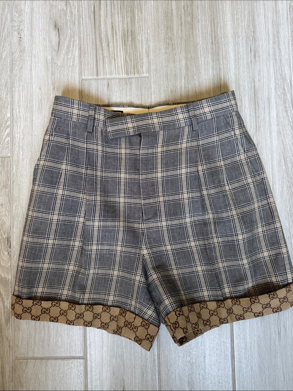 Gucci monogram shorts